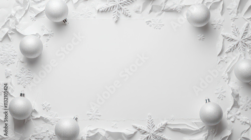 White christmas background.