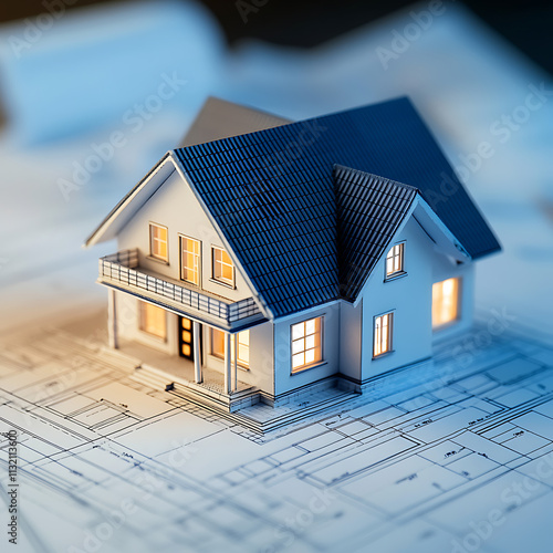 Wallpaper Mural Dream Home Model on Architectural Plans Torontodigital.ca