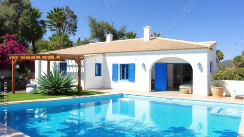 Luxurious Mediterranean Villa with Private Pool: Your Dream Vacation Getaway