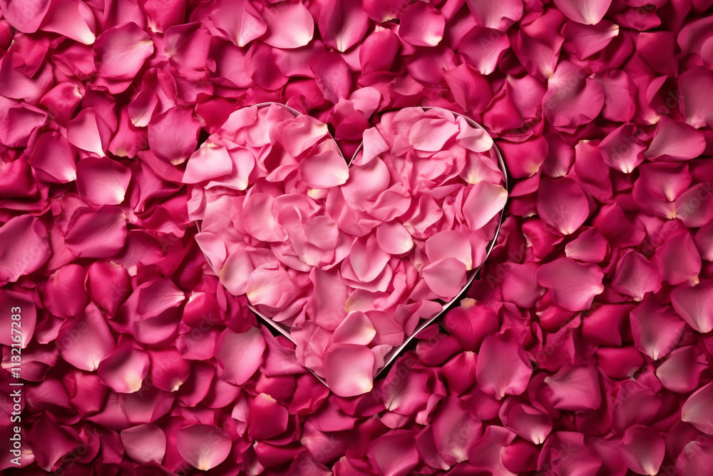 Fototapeta premium pink rose petals background