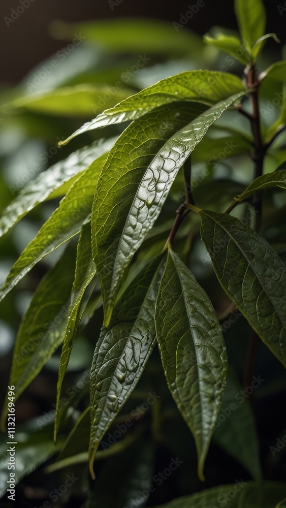 Fototapeta premium close up of leaves
