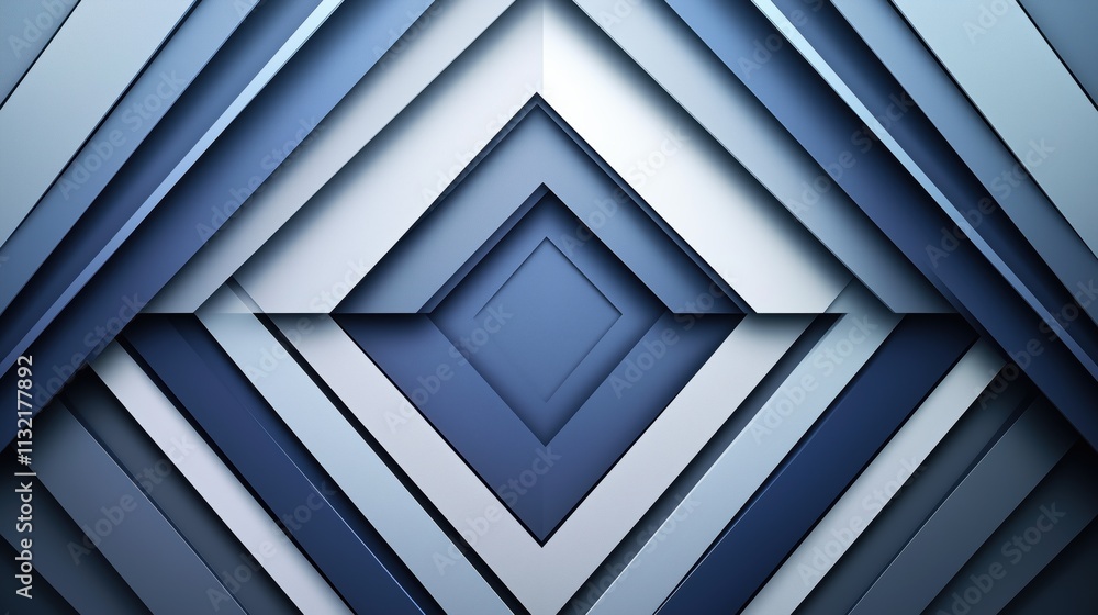 Fototapeta premium Carefully calibrated layering techniques produce a cool, stylish background concept