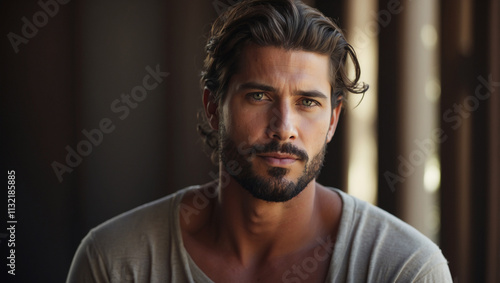 Portrait of a Beautiful Man