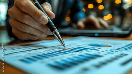 Modern Businessman Utilizing Computer for Tax Planning in 2025