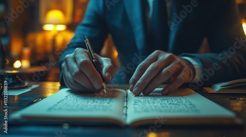 Close-Up Portrait of Confident Indian Businessman CEO in Suit
