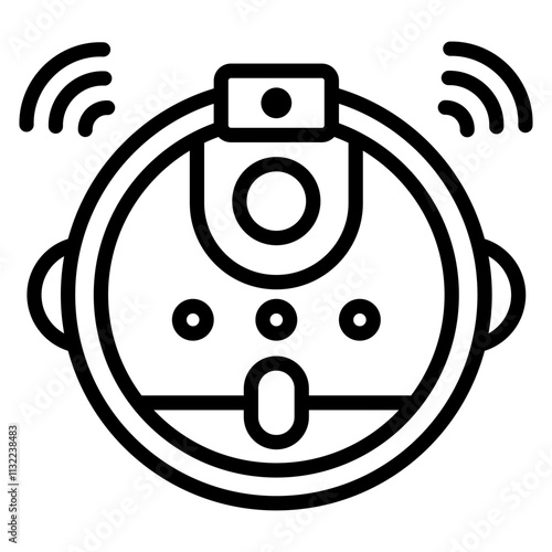 robot cleaner icon
