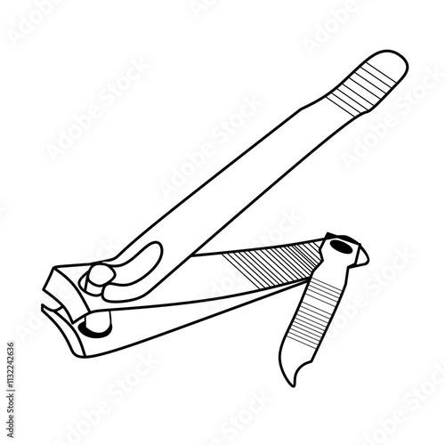 Illustration of nail Clipper