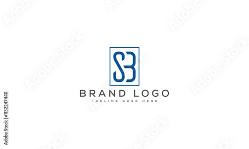 Free Download letter SB logo design vector template design for brand. - GFXLoad