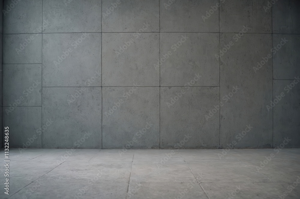 Fototapeta premium gray color wall texture rough background concrete floor