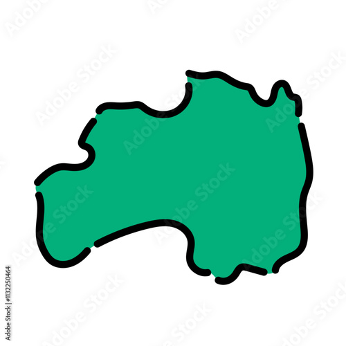 手書きの日本_福島県_01