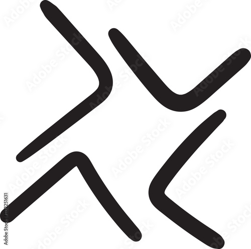 Hand Drawn Y2K Geometric, Modern Aesthetics