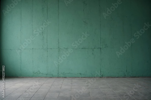 celadon color wall texture rough background concrete floor