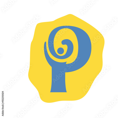 Ransom Magazine Letter P