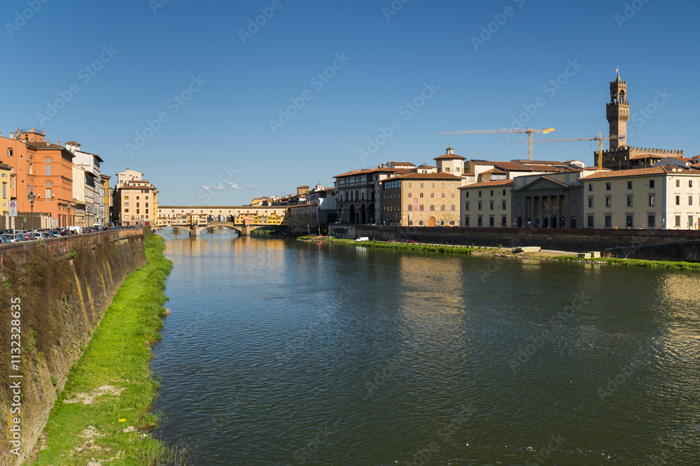 Fototapeta premium Ponte Vecchio, Florenz, Toskana, Italien