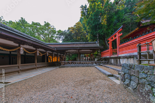 Kasuga-Taisha is Shinto shrine in Nara Prefecture in Japan and registered as UNESCO World Heritage Site. It is well known for its over 2000 stone lanterns and 1000 bronze suspended  lanterns.