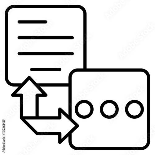 machine translation single icon