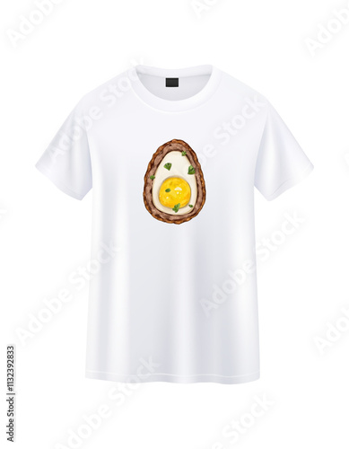 t shirt egg design