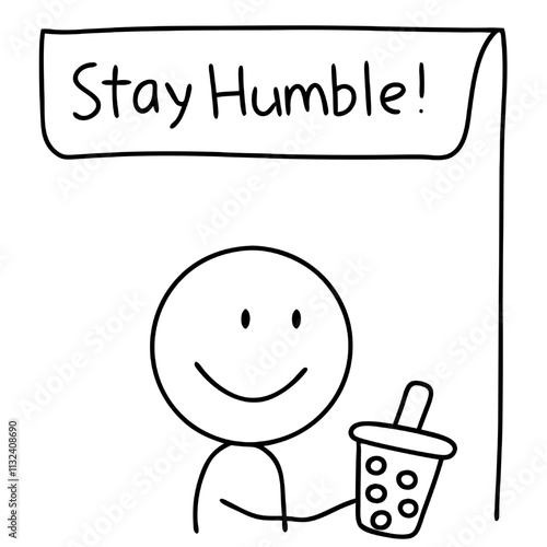 Stay Humble, Bubble Tea Joy! 