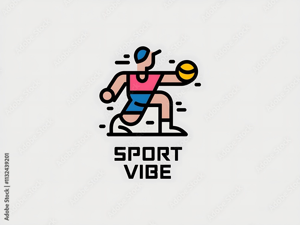 Athletic Figure Playing Basketball Sport Vibe Athletic Figure Playing Basketball Sport Vibe