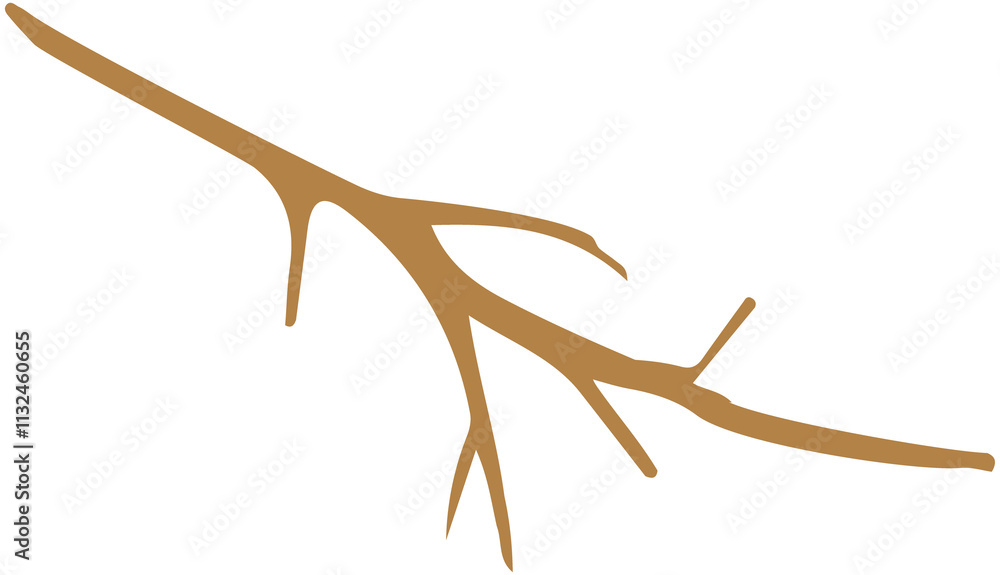 Obraz premium Tree Branch Plant Isolated Icon