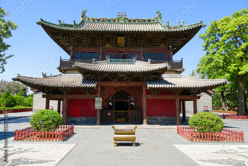 Chongfu Temple, Shuozhou, Shanxi, China photo