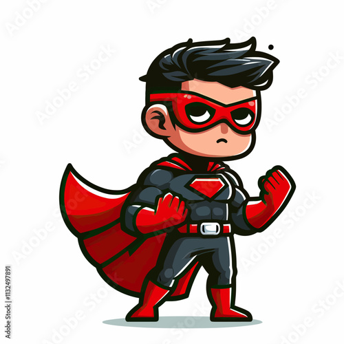 superhero cartoon character