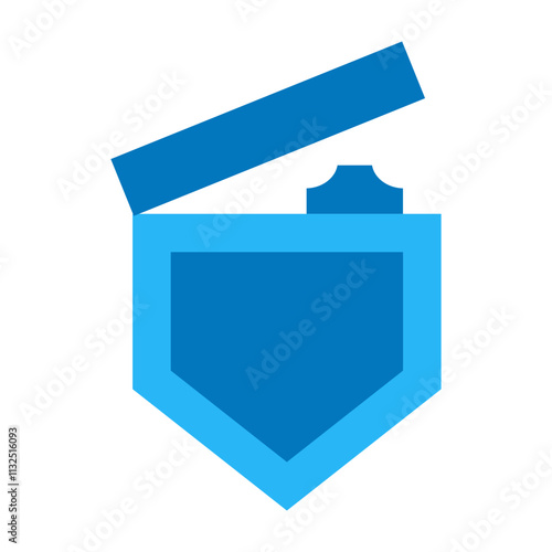 Pocket Vector Flat Icon Design