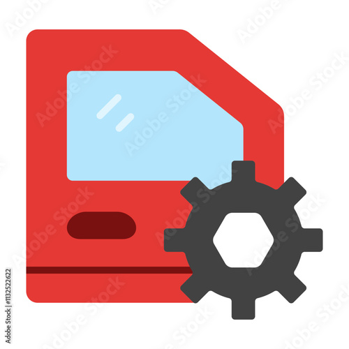 Body Repair Vector Flat Icon Design Design