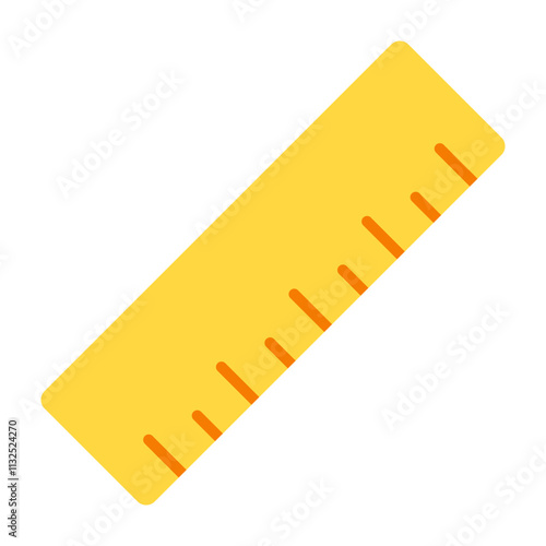 Ruler Vector Flat Icon Design Design