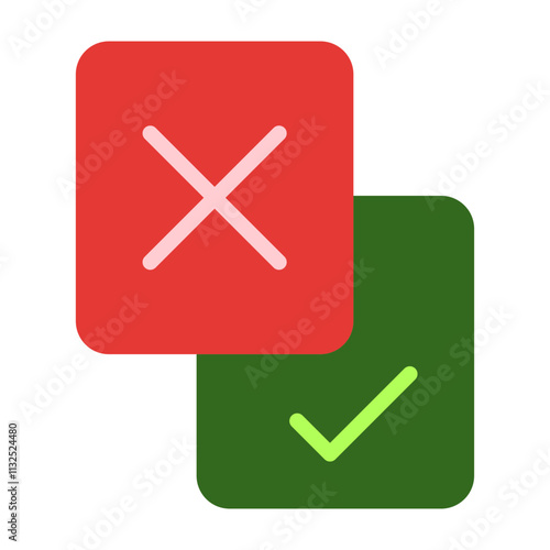 Ab Testing Vector Flat Icon Design