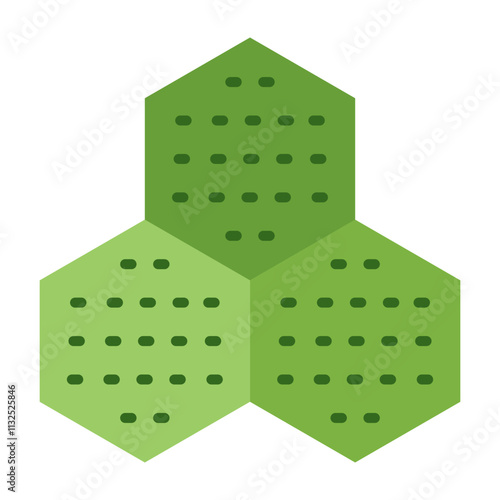 Nanoarray Vector Flat Icon Design Design