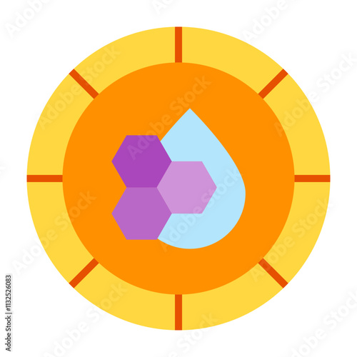 Nanoprobe Vector Flat Icon Design Design