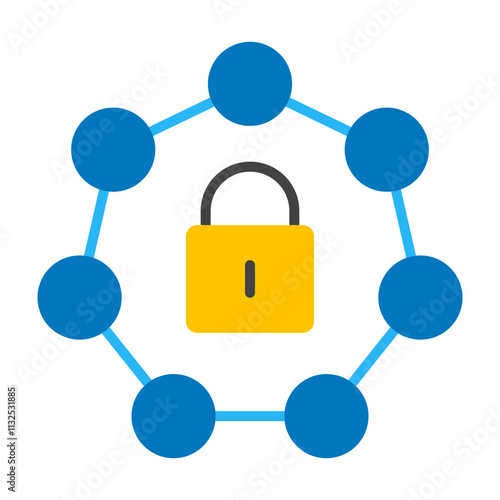 Security Vector Flat Icon Design Design