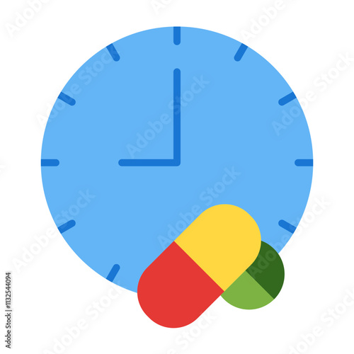 Dose Vector Flat Icon Design Design
