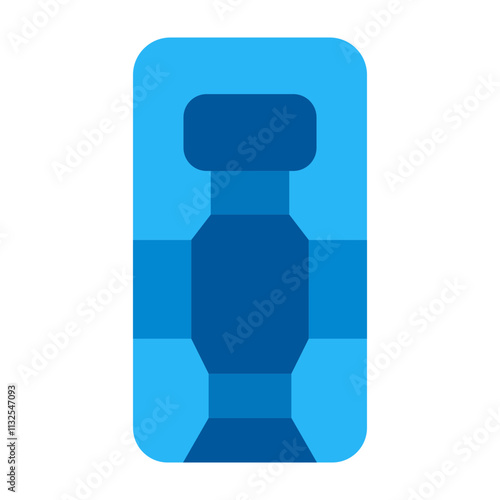 Cryogenic Vector Flat Icon Design Design