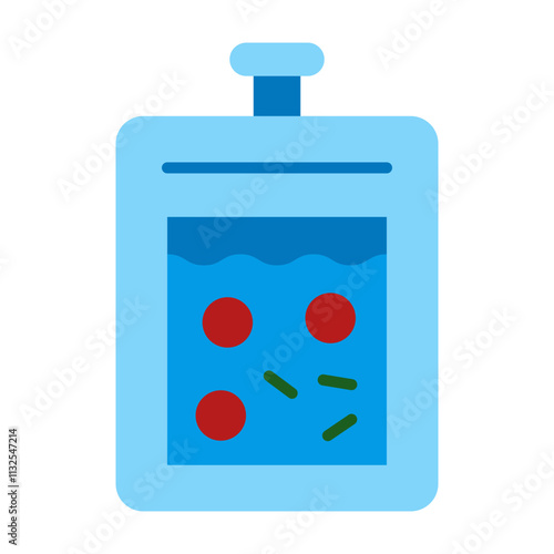 Space Food Vector Flat Icon Design Design