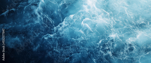 Blue Ocean Waves in Turbulent Motion Captured in Stunning High-Definition