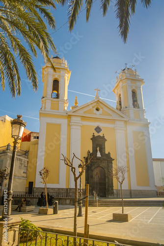 Obraz na płótnie Church of Saint Francis in Ceuta, Spain, North Africa w salonie