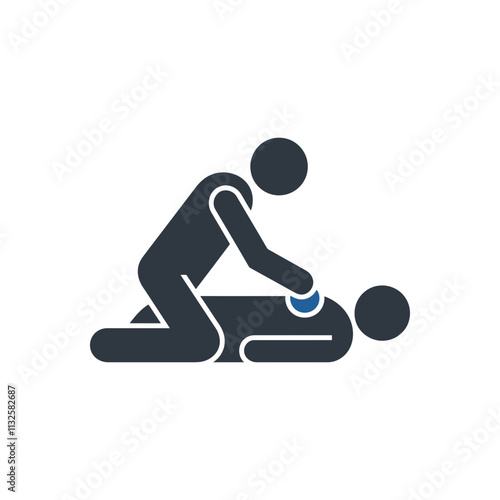 CPR Emergency Assistance Icon