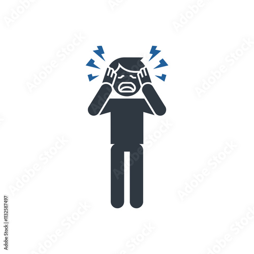 Headache and Stress Icon