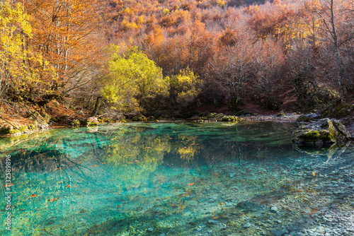 Oko Skakavice, The Eye, Ropojana Tal, Gusinje, Montenegro photo