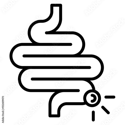 Gastrointestinal Pain icon