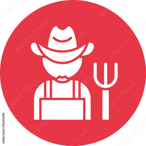 Rancher Icon glyph circle icon