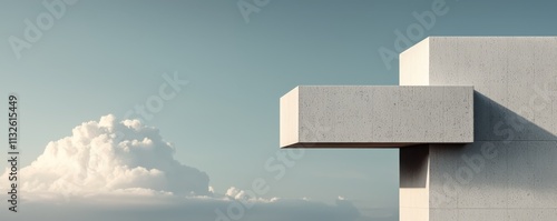 Fluid forms of concrete towers innovative architectural design