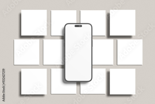 Instagram Post Blank Mockup