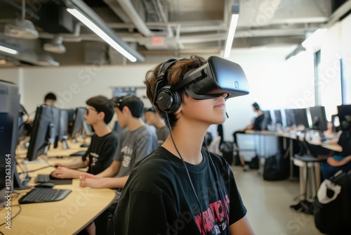 Immersive coding bootcamp for teens using AR and VR, education technology, nextlevel programming education