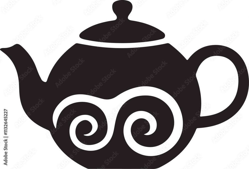 Obraz premium teapot isolated on white