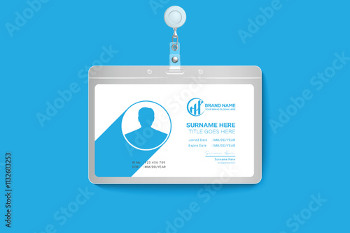 modern clean minimal business card or visiting card design