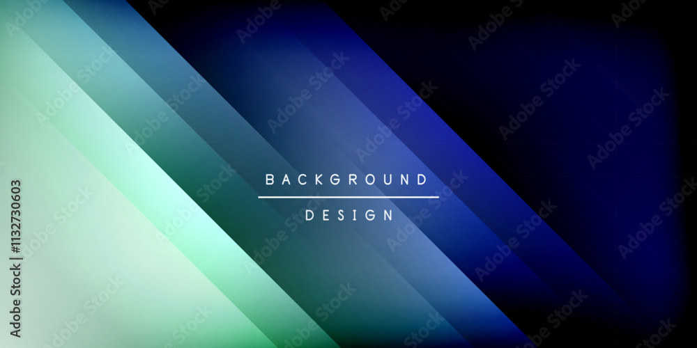 Fototapeta premium Bright lines background. Gradient geometric template wallpaper