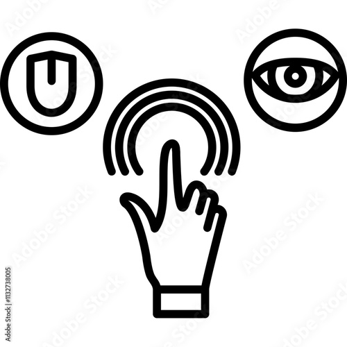 Tactile Awareness Icon